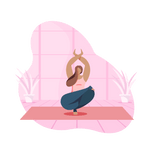 studio yoga meditation